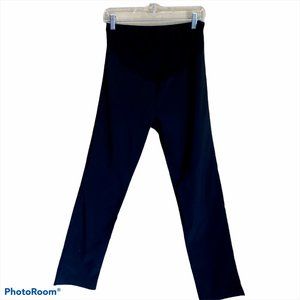 Q-T WOMEN BLACK MATERNITY STYLE# P2005 PANT SIZE S
